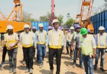 Patna Metro: DMRC’s Advisor Reviews Construction Progress Shri Daljeet Singh, Advisor (Special Works), DMRC, inspecting construction sites of Patna Metro Rail Project.
