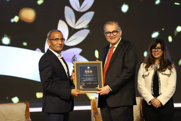 Ganesh Jivani Conferred with the Prestigious GEO’s Leadership Excellence Award 2024