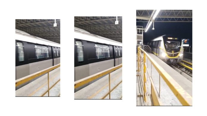 Bangalore Metro Conducts Trial Run of the Driveerless Trains on the Yellow Line along Hosur Road