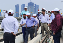 Kolkata Metro: CCRS Inspects Beleghata-Hemanta Muk. Stretch Chief Commissioner of Railway Safety (CCRS), inspection.