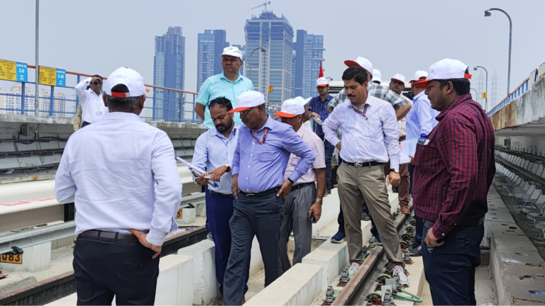 Kolkata Metro: CCRS Inspects Beleghata-Hemanta Muk. Stretch