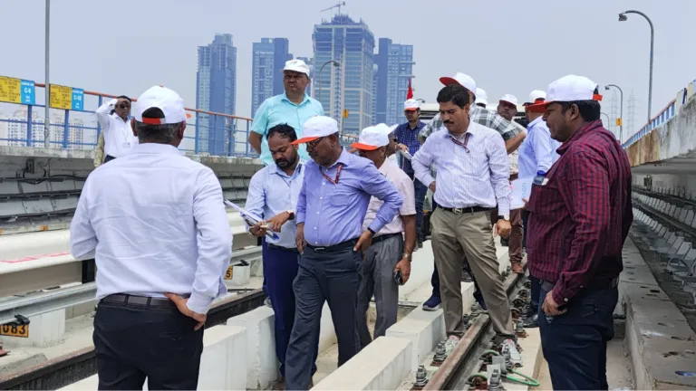 Kolkata Metro: CCRS Inspects Beleghata-Hemanta Muk. Stretch
