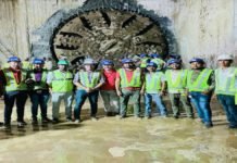 Surat Metro Phase I: TBM Narmada Achieves Breakthrough At Central Warehouse Station TBM Narmada breakthrough at Central Warehouse Station