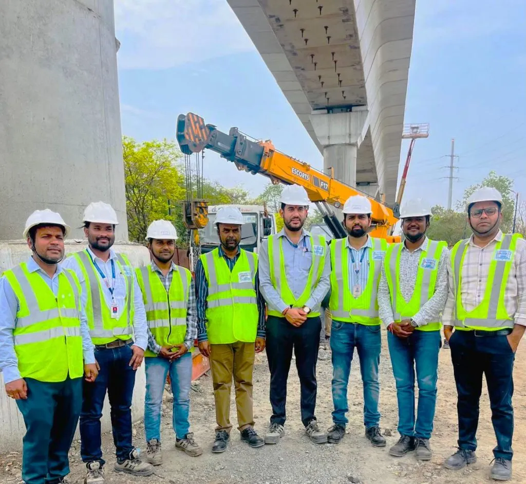 DBL Erects Final Precast Segments for Package IN-02A/01 3 AMIT KUMAR 2WE