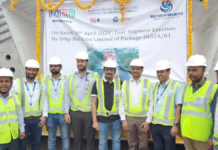 DBL Erects Final Precast Segments for Package IN-02A/01