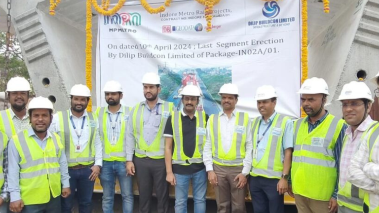 DBL Erects Final Precast Segments for Package IN-02A/01