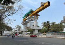 Pune Metro Line 3: First Segment Launched for Double-Decker Viaduct Construction Ongoing work of Pune Metro Line 3.