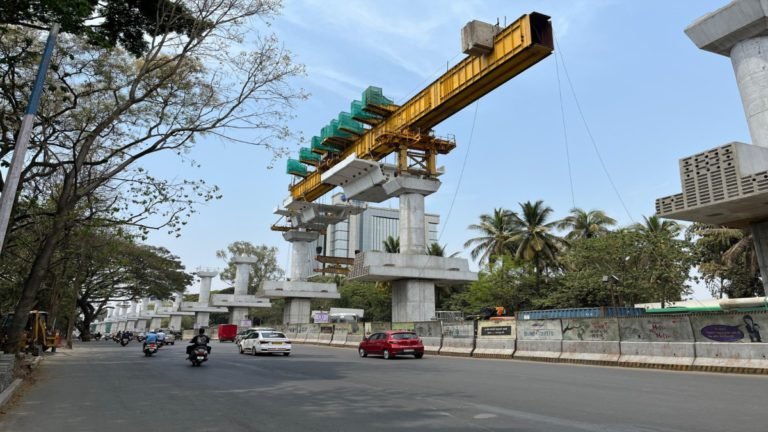 Pune Metro Line 3: First Segment Launched for Double-Decker Viaduct Construction
