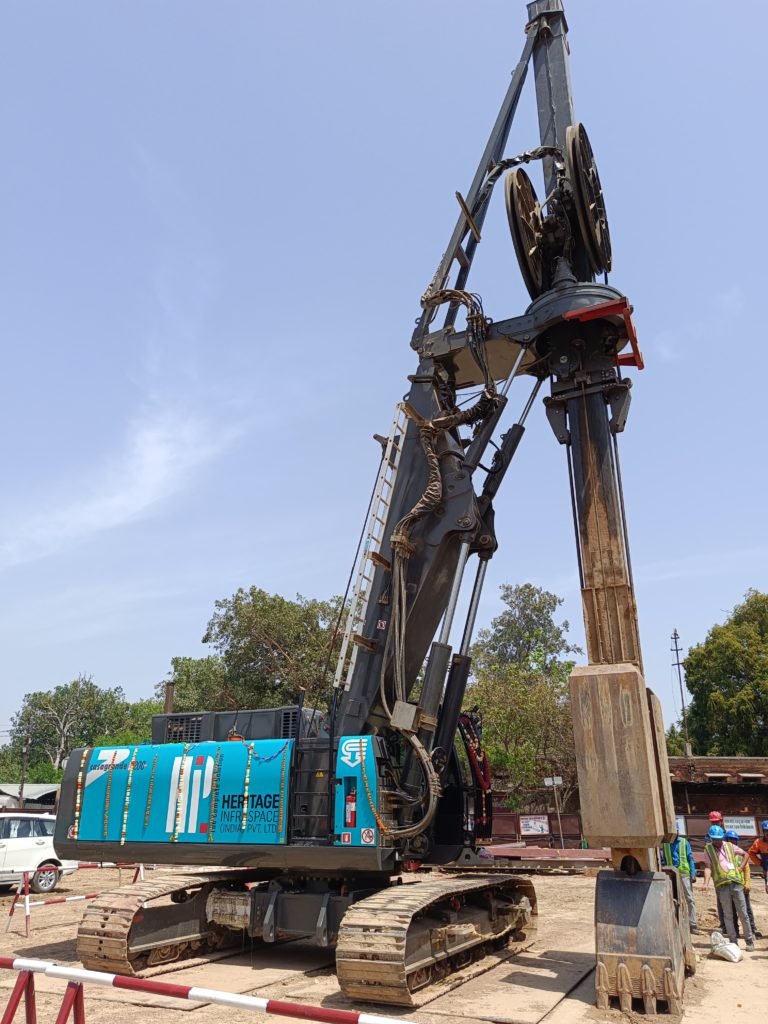 Kanpur Metro Corridor-2: Excavation Begins at Rawatpur UG Metro Station