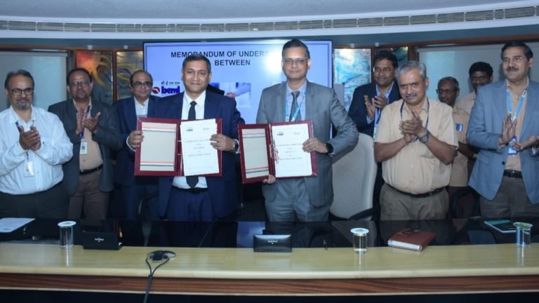 BEML and Bharat Electronics Ltd. Sign MoU to Develop i-TCMS