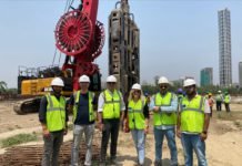 Kolkata Metro: D-Wall Construction Begins for Victoria Station on Line 3 Construction Work at Victoria Metro Station of Kolkata Metro