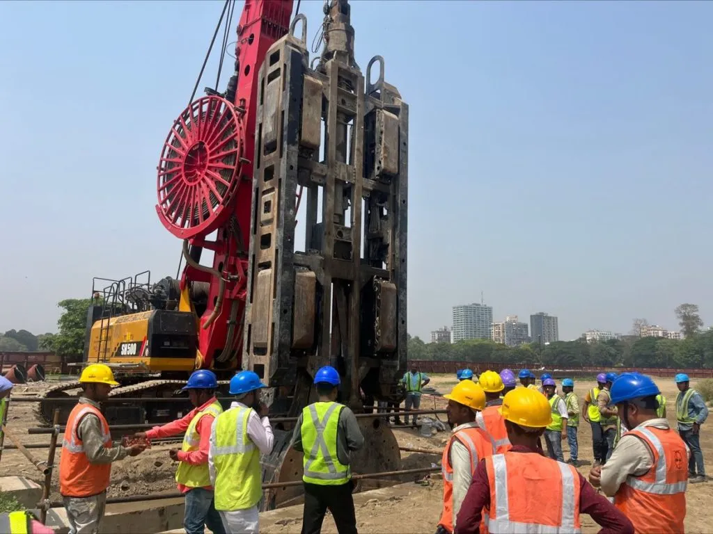 Kolkata Metro: D-Wall Construction Begins for Victoria Station on Line 3 2 1714727592707