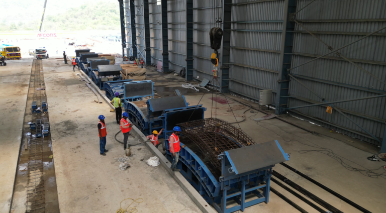 MAHSR Corridor: The Casting of Tunnel Lining Segments Begins in Thane