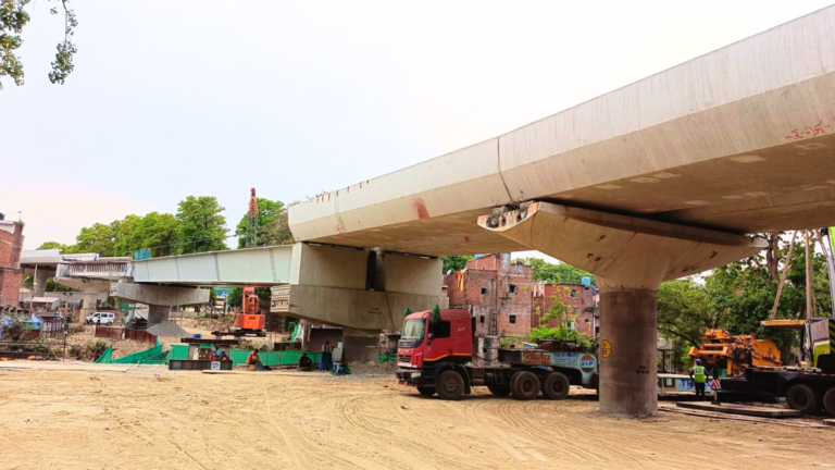 Kanpur Metro: Precast Structures Erection Completes for Ramp Linking Motijheel to Chunniganj