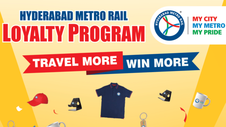 Hyderabad Metro Loyalty Program: Travel More, Grab Exciting Gifts