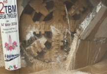 Patna Metro: L&T Achieves Second Tunnel Breakthrough for Phase 1 Patna Metro's TBM2 breakthrough at Patna University.