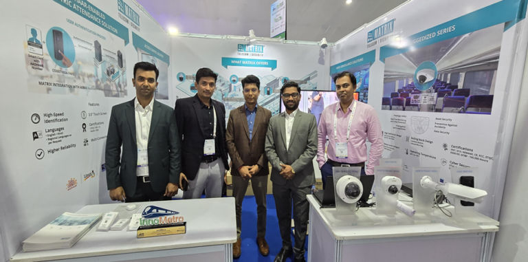 Matrix Showcases Advanced Security Solutions at InnoMetro, 2024 in New Delhi