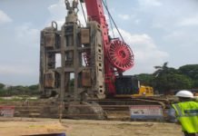 Kolkata Metro: D-Wall’s Construction Work at Victoria Metro Station is Advancing Swiftly D-wall's construction for Kolkata Metro's Victoria Metro Station