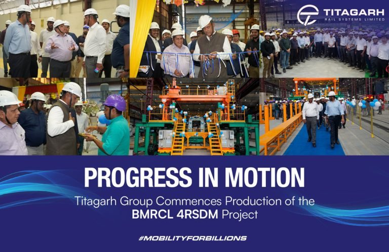 Bangalore Metro: Titagarh Rail Systems Initiates the Production of Trainsets for Yellow Line