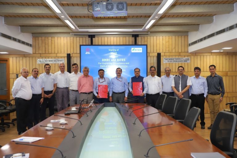 DMRC and RITES Join Hands For Consultancy Projects In India And Abroad