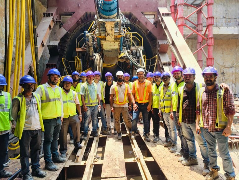 Patna Metro: L&T Deploys TBM-1 at Patna University Metro Station