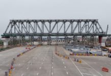 Bullet Train Project: 3rd OWG bridge launched over the Delhi-Mumbai Expressway Bullet Train Project's 3rd OWG Bridge