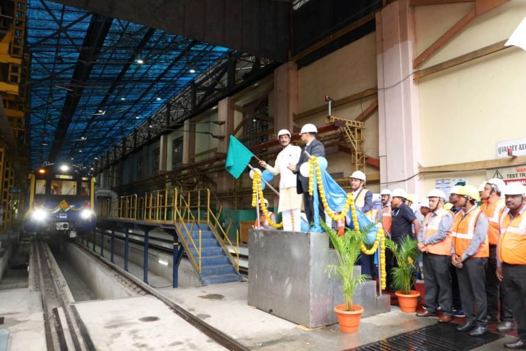 Mumbai Metro: BEML Supplies 55th Driverless Metro Trainset for Line 2&7