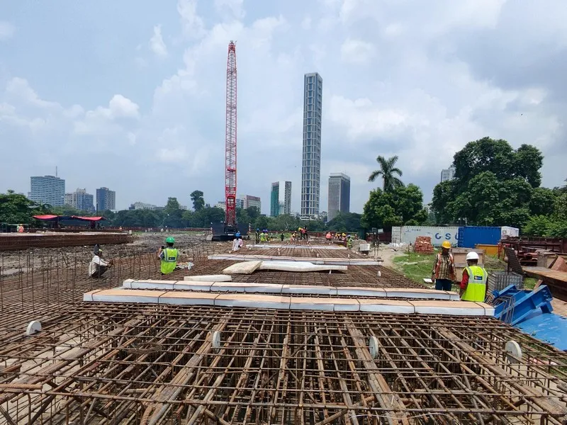 Kolkata Metro: Construction of 170m Long D-Wall completed at Victoria Metro Station 4 1720782869980 12.07 2
