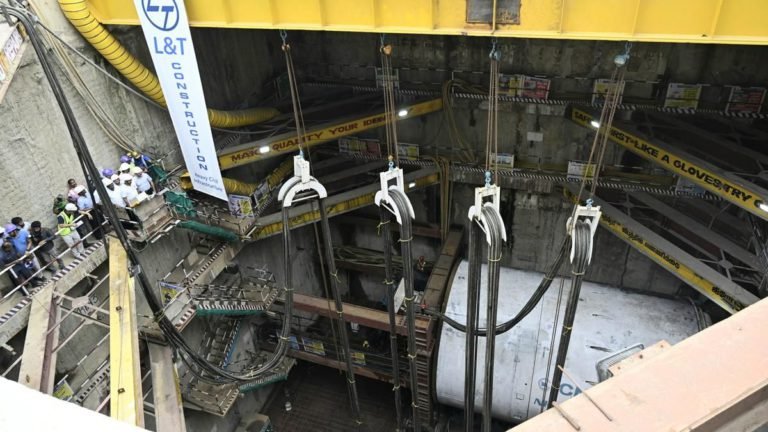 Chennai Metro: TBM Bhavani Begins Tunneling on Royapettah – R.K. Salai Section of Line 3