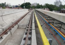 Kanpur Metro: Third Rail Installation Completed in Chunniganj-Nayganj Section Third Rail Installation completed in Nayaganj Section of Kanpur Metro