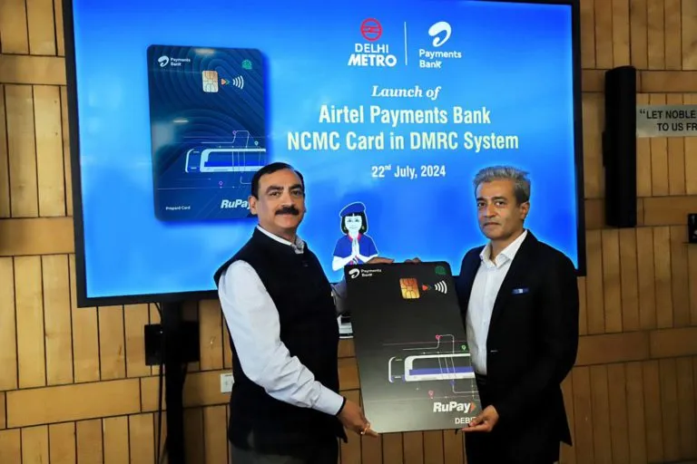 Airtel Payments Bank Launches NCMC-enabled Debit and Prepaid Cards in Partnership with DMRC