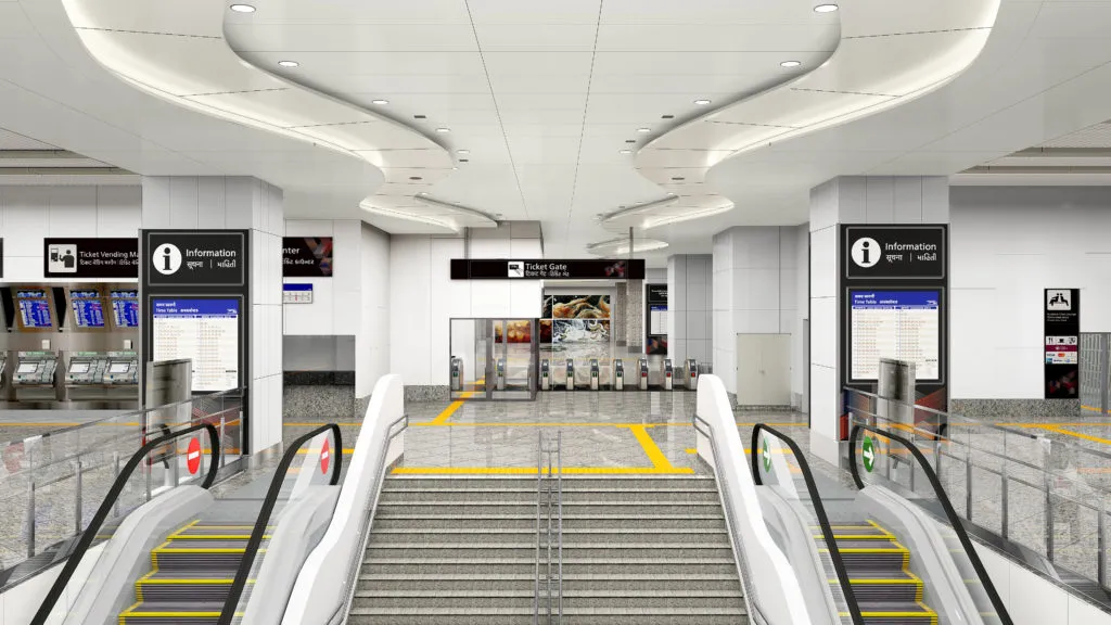 Bullet Train Project Advances with the Completion of Rail Level Slab at 5 Stations 2 Internal-View-of-station-