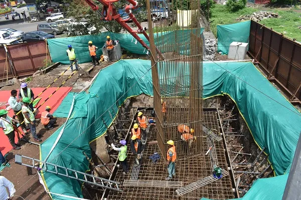 Pune Metro: First Pile Cap Successfully Cast for PCMC – Nigdi Extension
