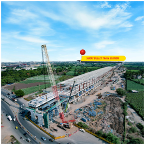 GMRC proposes linking Surat Metro Station to the Mumbai-Ahmedabad Bullet Train corridor
