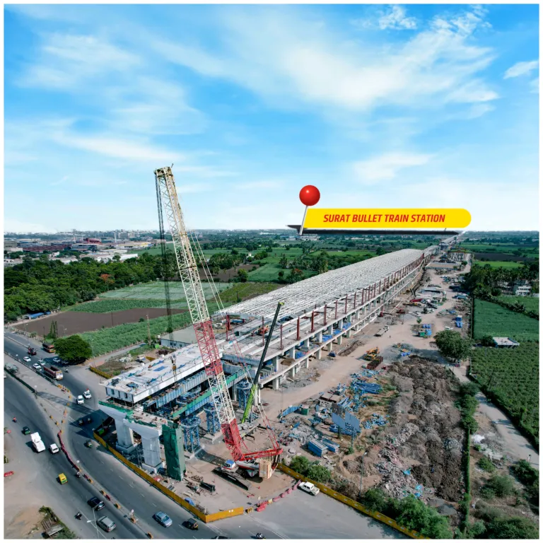 GMRC proposes linking Surat Metro Station to the Mumbai-Ahmedabad Bullet Train corridor GMRC proposes linking Surat Metro Station to the Mumbai-Ahmedabad Bullet Train corridor