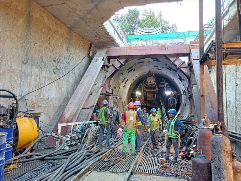 Kanpur Metro: UPMRC Launches TBM Azad Near Swadeshi Cotton Mill 