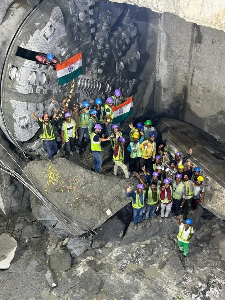 Chennai Metro’s TBM S81B Achieves Breakthrough at Otteri Station Chennai Metro’s TBM S81B Achieves Breakthrough at Otteri Station