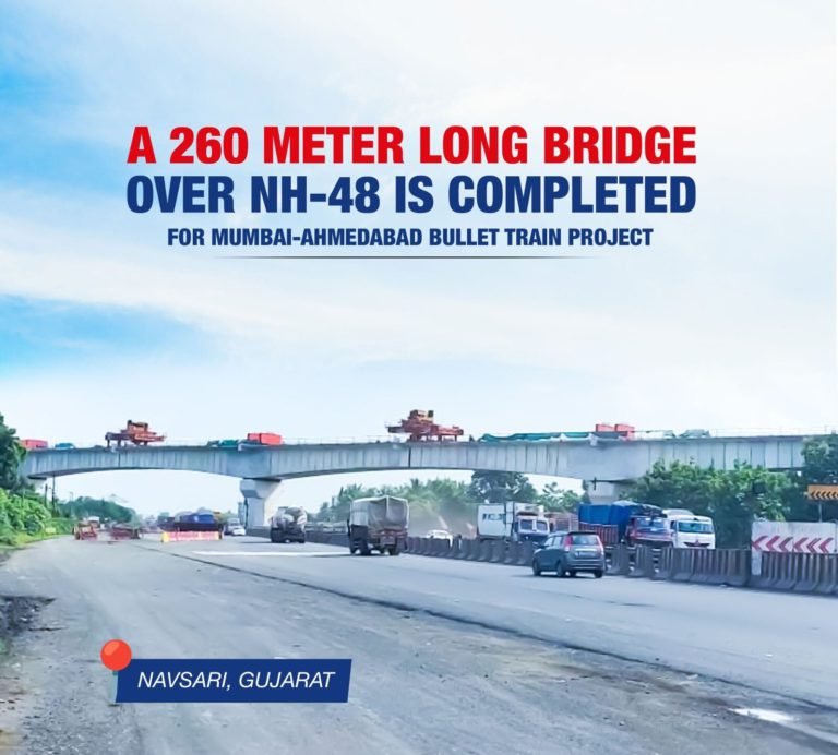 Bullet Train Project: MG Contractors Builds CLC Bridge over NH48