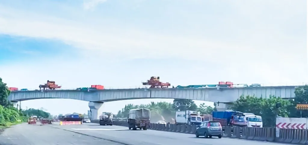 Bullet Train Project: MG Contractors Builds CLC Bridge over NH48 3 National HIGH SPEED RAIL CORPORATION Ltd. INDIA,NH 48,