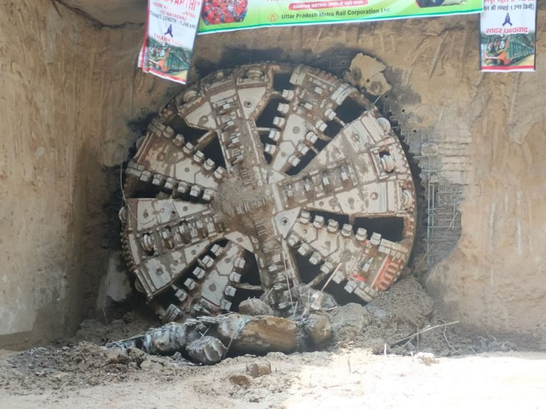 Kanpur Metro: TBM Vidyarthi Starts its 2nd Drive Towards Transport Nagar Station