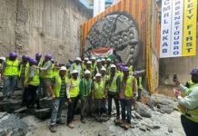 Chennai Metro’s TBM Siruvani Achieves Breakthrough at Sterling Road Station TBM Siruvani