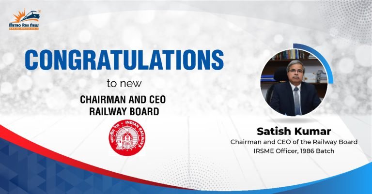 Shri Satish Kumar Becomes Chairman & CEO of the Railway Board