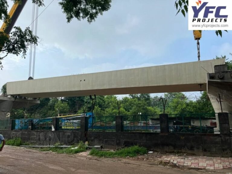 YFC Launched 1st U-Girder For DMRC’s Golden Line 