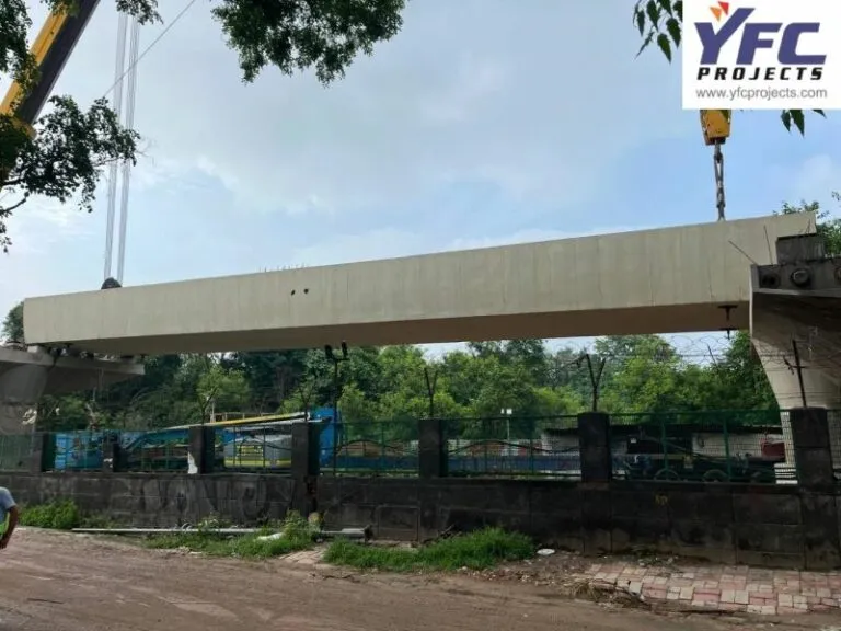 YFC Launched 1st U-Girder For DMRC’s Golden Line 