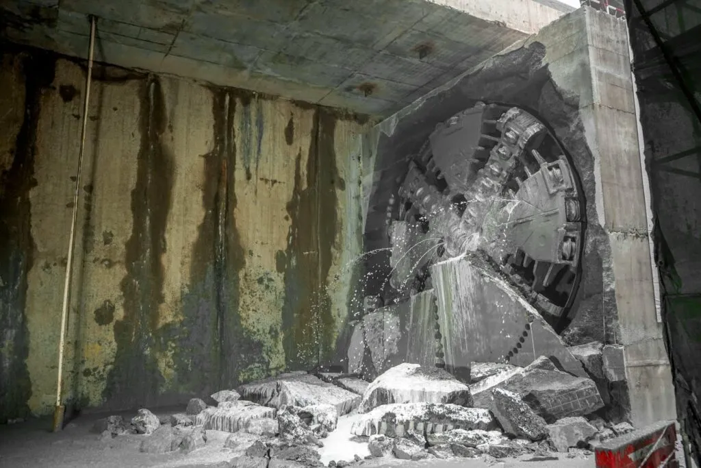 Chennai Metro’s TBM Kaveri Achieves Breakthrough at Adyar Junction Station 2 Chennnai TBM