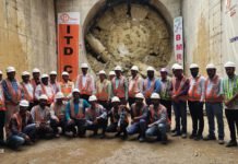 Bangalore Metro’s TBM Tunga Completes Its Final Drive For Pink Line Bangalore metro, TBM Tunga Breakthrough