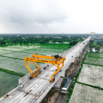 Noise Barrier Installation work in progress near Anand  (1)