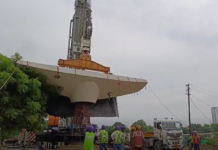 1st Pier Cap Launched For Kanpur Metro’s Line 2