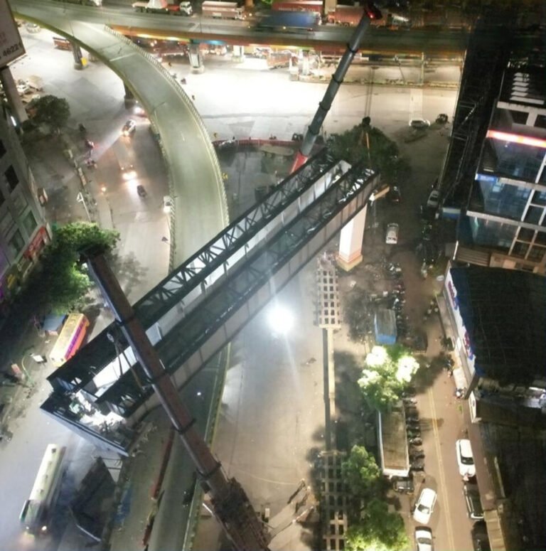 Mumbai Metro Line 5 Advances With Successful Erection Of Two Spans  