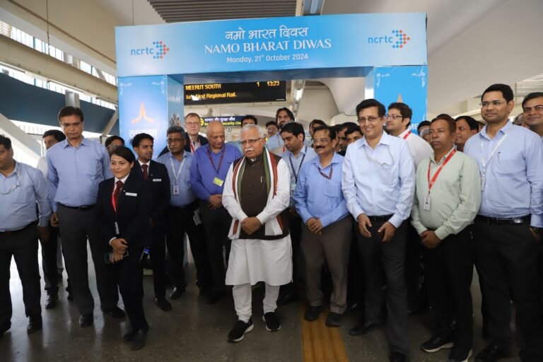 NCRTC Celebrated One-Year Anniversary Of Namo Bharat Train Operations 